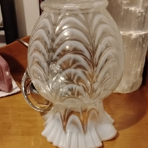 Elegant Swirled Glass Pitcher - Picture 9 of 14